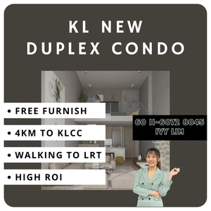 Astrum Ampang, KLCC, Kuala Lumpur, Duplex, New Condo, Walking 200M to LRT, 4KM to KLCC