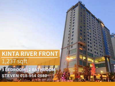 [ BEST DEAL ] Kinta Riverfront 3 Bedrooms, Full Furnished, River View
