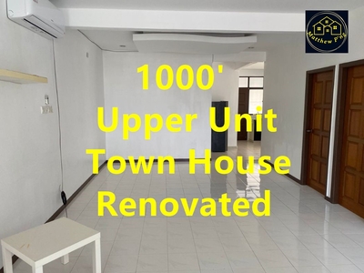 Jalan Kenari - Upper Unit Town House - 1000' - Partly Renovated - Sungai Ara