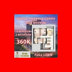 M Arisa, Sentul, Kuala Lumpur - KL Freehold Condo 3 Bedroom Free Furnished 2024 Move In