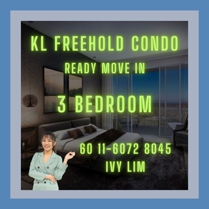 M Arisa, Sentul, Kuala Lumpur, New Freehold Condo, Ready Move In, 3 Bedroom