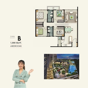 M Vertica Cheras, Cheras, Kuala Lumpur, New Project, D-32-03A, 4 Bedroom, Below Market Price, Cash Back, Completed, Walking to MRT