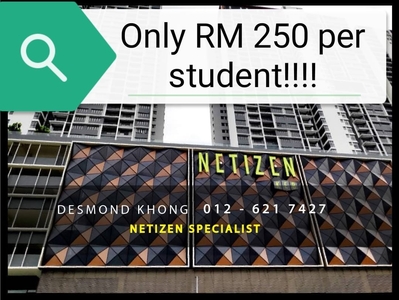 Only RM 250 per person + UTAR student + Working Adults + Lowest Rental