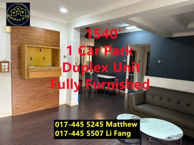 Sri York - Fully Furnished - Duplex Unit - 1540' - 1 Car Park - Georgetown