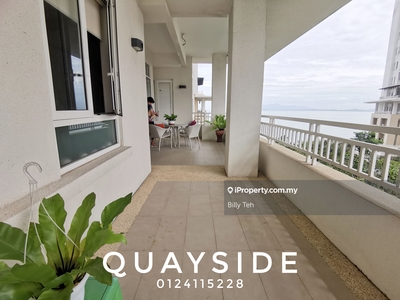 Big Balcony with Seaview! Rare and Available now!