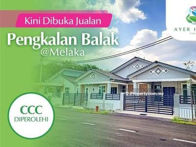 For Sale Rumah Berbandung Setingkat @ Pengkalan Balak Melaka