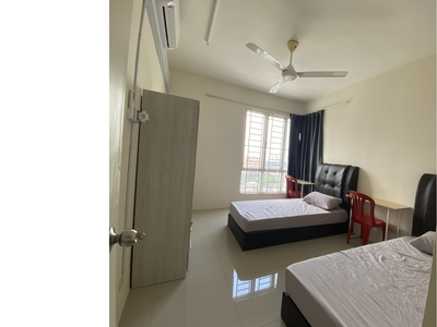 [FREE Monthly Cleaning + Utilities⚡ + WIFI ] Middle Bedroom with Fully Furnished for RENT @ Setapak PV 16