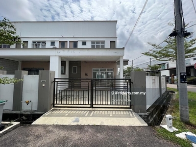 Taman Mengkibol double storey medium cost corner lot house for rent