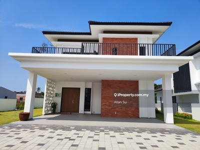 Brand New 2 Storey Bungalow, Bumi Lot, Gated Guarded, Pontian Kechil