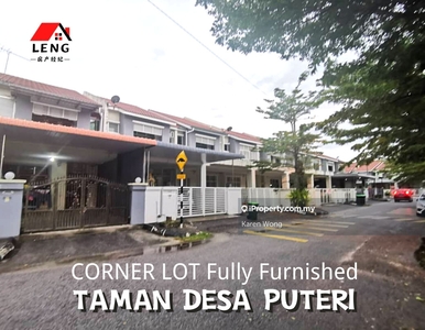 Corner Lot Fully Furnished Spacious Layout