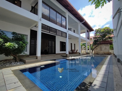 Double Storey Bungalow with Pool for Sale at Kampung Lapan Melaka