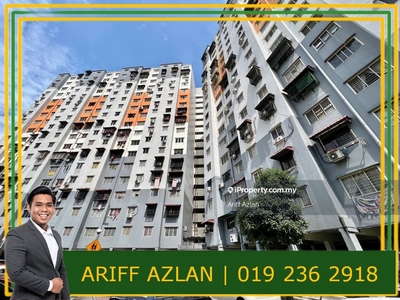 Fully tiles unit apartment in Cheras KL Good for investment / own stay