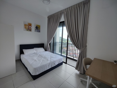 Nice,Spacious Female Balcony Room,Actual Unit,Walking Distance To MRT Station