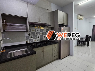 Partially Furnished Kemuning Aman Condo For Rent