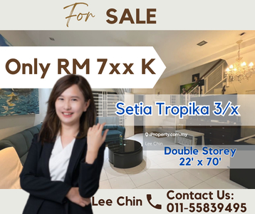 Setia tropika double storey unblockview for sale