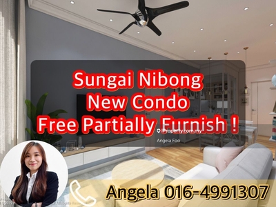 Sungai Nibong low density condo, free all legal fee and stamp duty