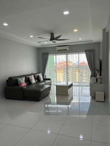 D'pines@ ampang for sale high floor fully furnish