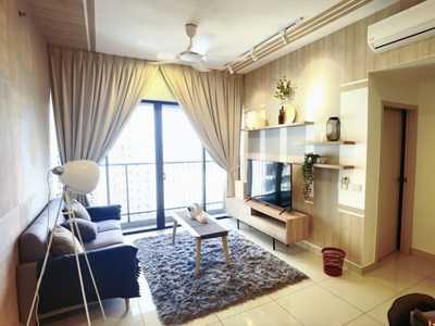 3room fully furnished Setia City Residences for rent with ID design