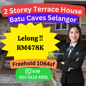 Cheap 2 Storey Terrace House Taman Sri Gombak @ Batu Caves
