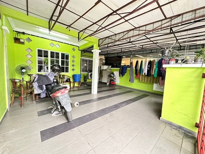 Extend Taman Kembara Rantau Panjang Klang Single Storey Terrace House