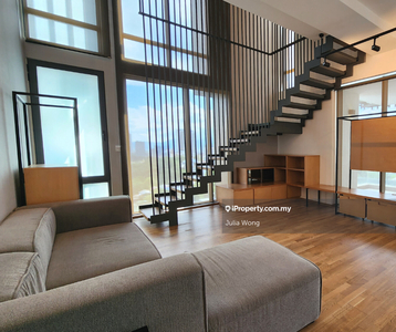 Fully furnished Duplex condo with balcony