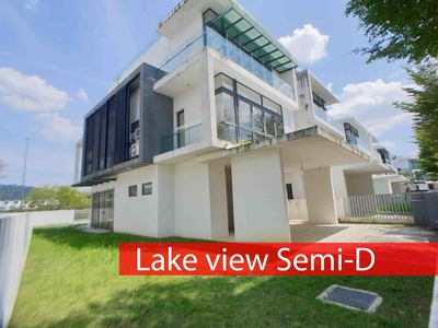 Grove Semi-D lakeview at Lake Fields Sg Besi for sale