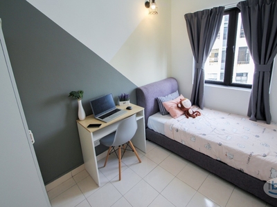 Near Publika❗Fully Furnished SingleRoom ✨ KL Condo Room for Rent