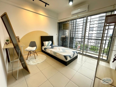 [ONE MONTH DEPOSIT] [NEWLY RENOVATED MIX UNIT] Balcony Room at Seri Kasturi Apartment Setia Alam