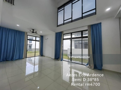 Partially Furnished 2 Sty Semi D House Eco Ardence For Rent