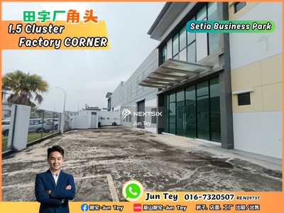 Setia Business Park 2 Unblock Bigger Land Size Cluster Corner Factory For Sale!!Mount Austin,Kempas,Eco Business Park,Johor Bahru