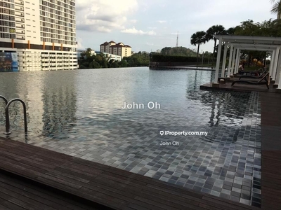 Shah alam Alam Sanjung freehold Serviced residence 3r2b 2cp for Sale