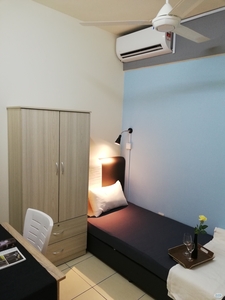 Single Room (Male Only) in Seri Kembangan, Near APU, TPM, Pavillion 2, ASTRO, Sungai Besi, Balakong, The Mines, South City