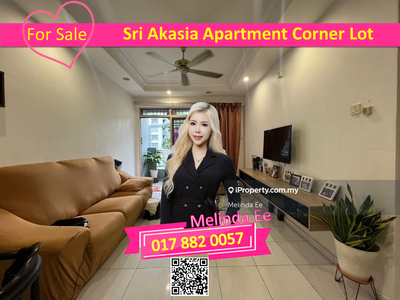 Sri Akasia Apartment Nice 3bed Corner Lot with Carpark