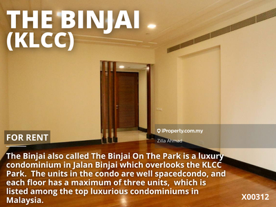 The Binjai KLCC For Rent
