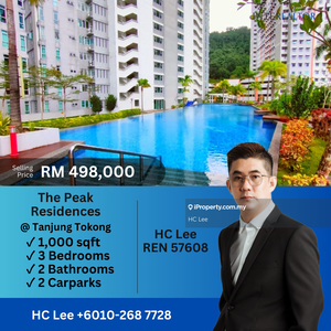 The Peak Residences At Tanjung Tokong 2 Side By Side Carparks