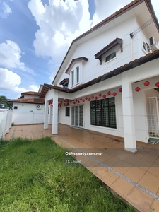 Town area double storey corner for sale! good house condition !