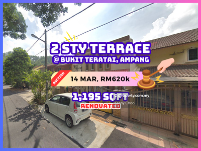 Bank Auction 2 Storey Terrace House @ Tmn Bukit Teratai Ampang Suke