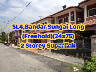 Cheapest 2 Storey House @ S L 4 , Bandar Sungai Long