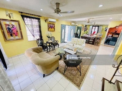 Fully Renovated Corner Lot Double Storey Terrace Gated & Guarded