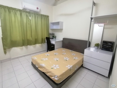 (include Utility) Medium Room at SuriaMas Condominium