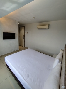 ‍♂️short walk to LRT KELANA JAYA✅Single hotel room with private bathroom,