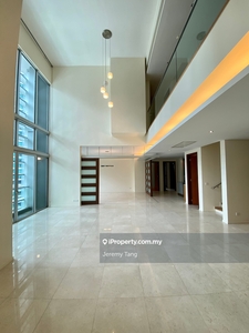 Low Floor Corner Duplex with Rare Private Lift Lobby and KLCC View