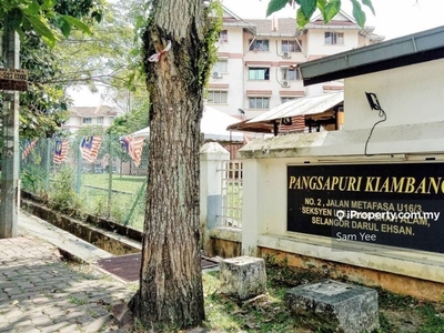 Pangsapuri Kiambang For Rent, Bukit Subang, Seksyen U16, Shah Alam