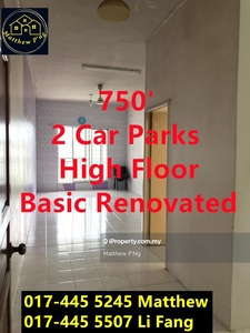 Relau Vista Apartment - Partly Renovated - 2 Car Parks - 750' - Relau