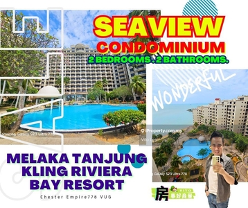 Seaview Apartment Condominium at Tanjung Kling near Klebang
