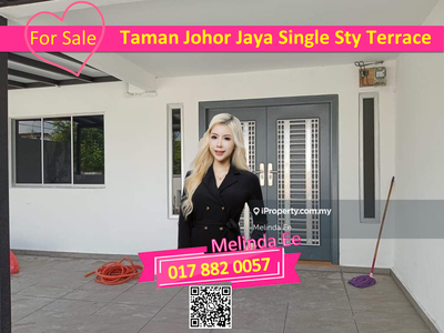 Taman Johor Jaya Refurbish Single Storey Terrace Renovated 3bed