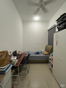 FEMALE ONLY,NO PARTITION,FREE WIFI+UTILITIES, Single Room at Citizen 2, Old Klang Road, Kuala Lumpur