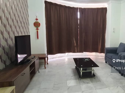 Endah Regal, fully furnished with new furnishing, 3 bedrooms for rent