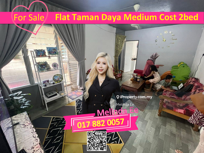 Flat Taman Daya Nice Design Medium Cost Flat 2bed