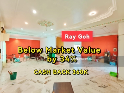 Klang Corner Semi D, Below Market Value 34 percent, Cash Back 360k